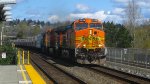 BNSF 5444 Leads a Manifest